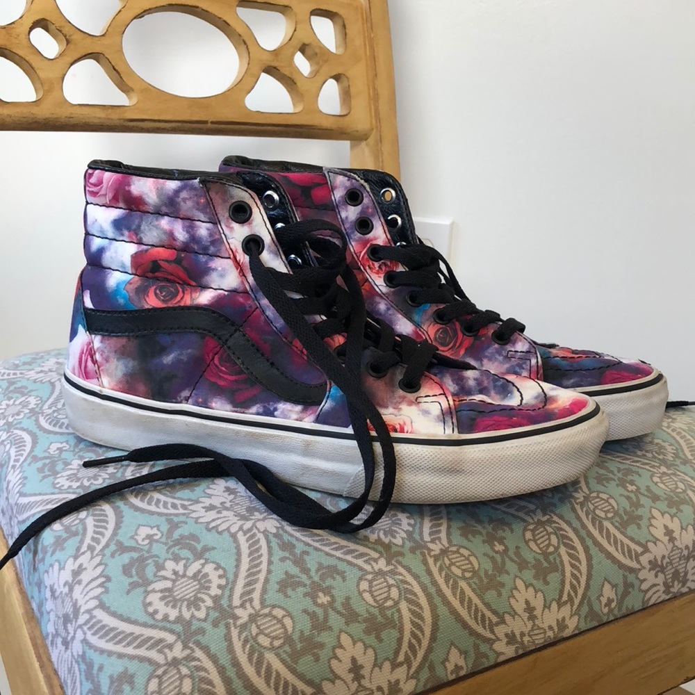 Rose galaxy vans